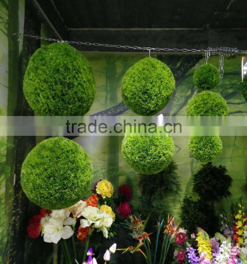 fake plants ball artificial decorative grass ball