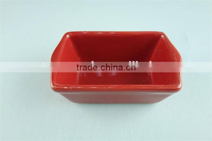 colored small ceramic bakeware with cheap price in stock for wholesale