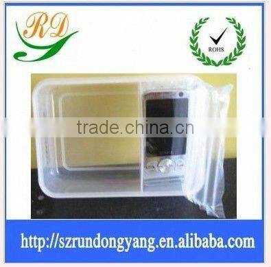 clear wine air bubble plastic bag for protection