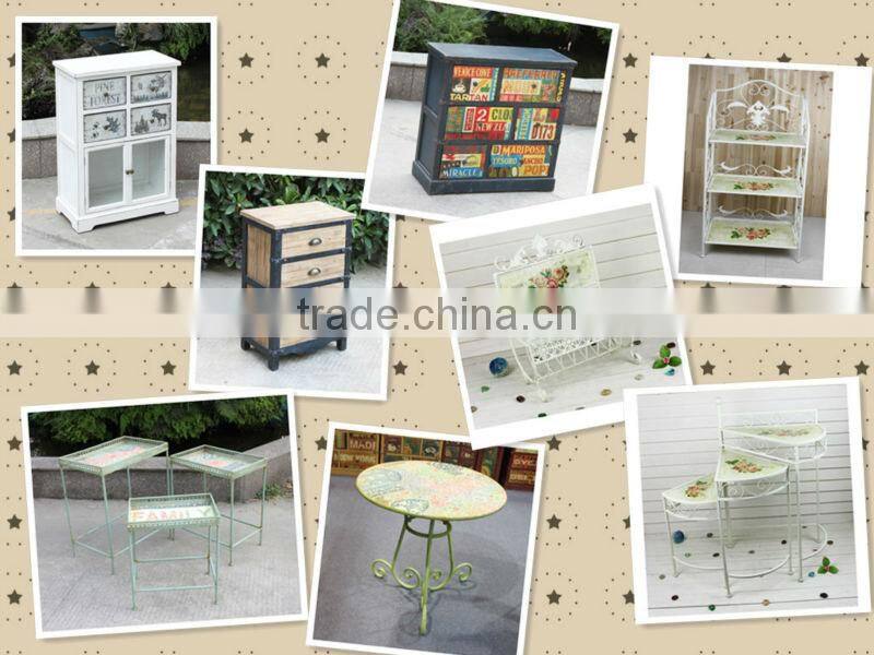 Hot Sale Shabby chic wooden garage cabinet, antique wood carved cabinet