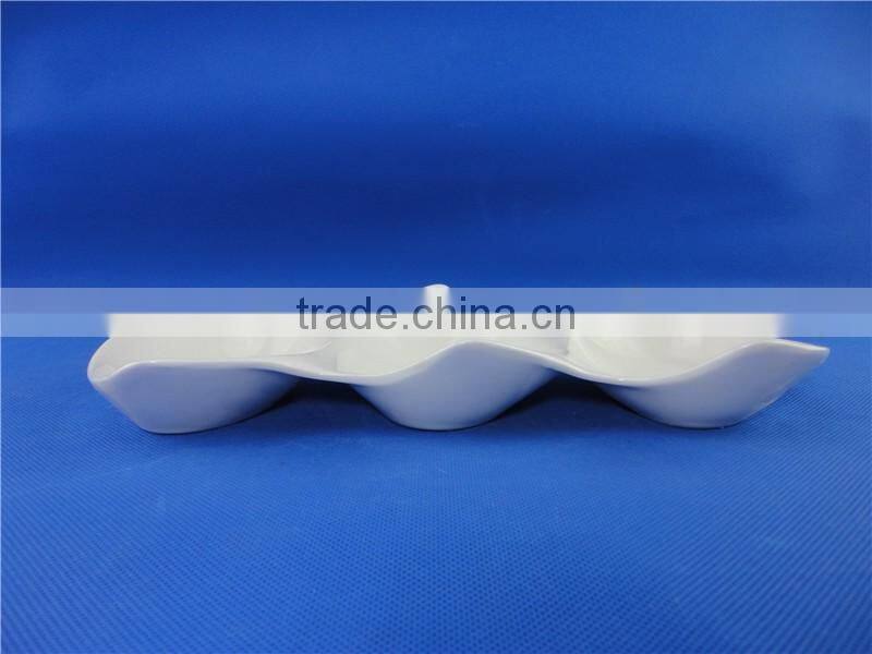 cheap ceramic plates dishes in stock bulk packing