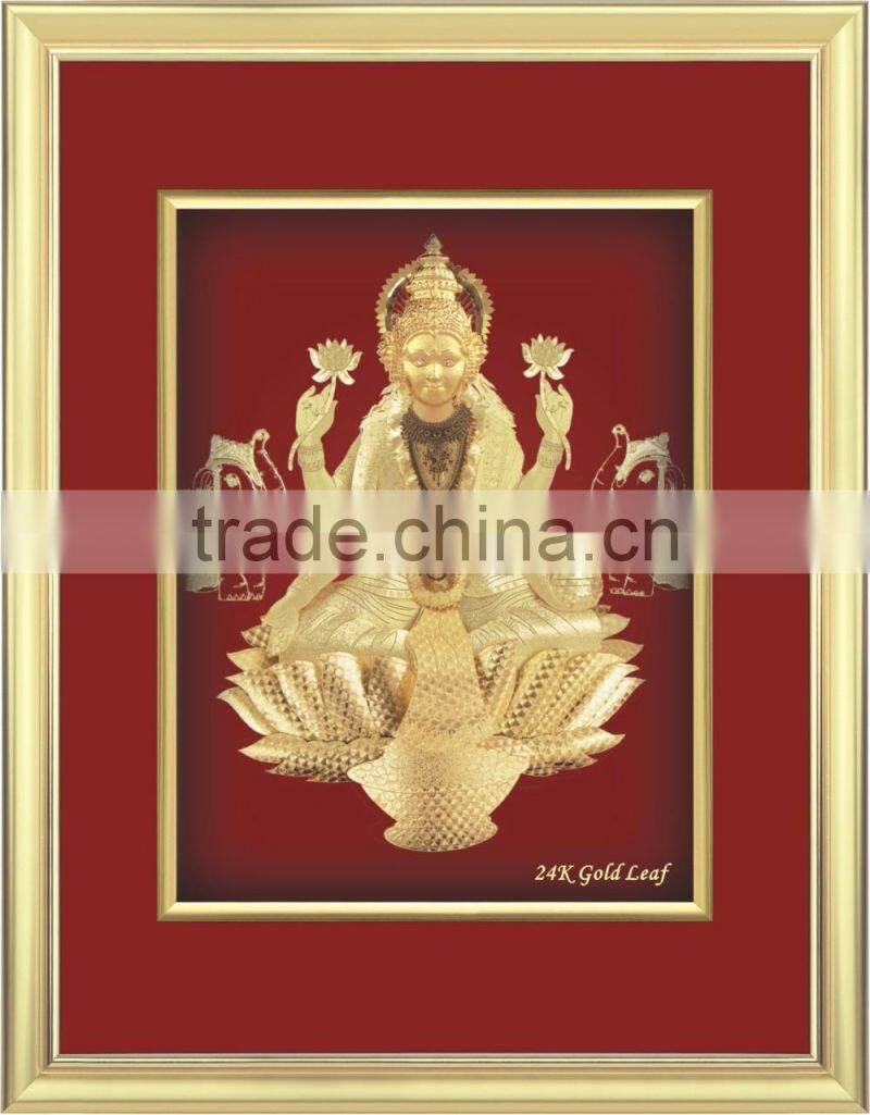 Gold Foil factory cheap price 3d indian god picture
