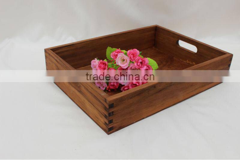 The set of paulownia wood Serving Trays