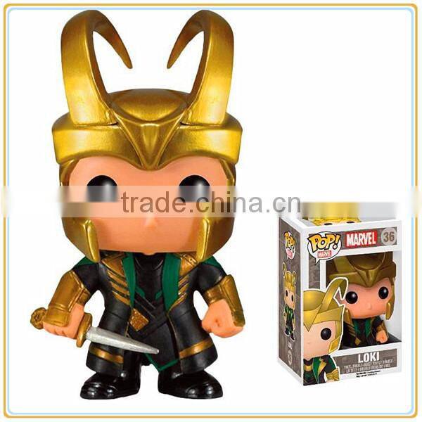 Marvel funko pop vinyl loki pop figure for thor movie figure fans