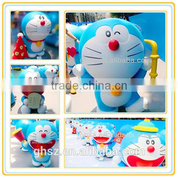 China promotion plastic toy doraemon collection, lovely doraemon toys for kids, world famous cartoon image doraemon plastics toy