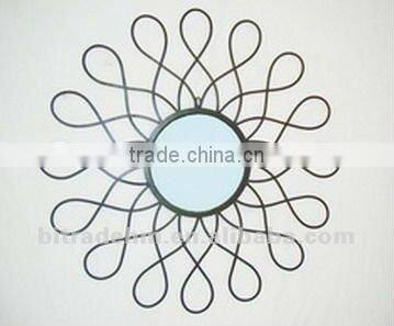 metal wall mirror