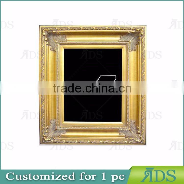 Gold Leaf Photo Frame with Beads
