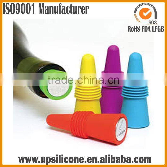 new design silicone rubber wine bottle stopper