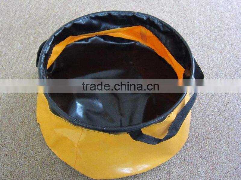 New foldable camping water sink with PVC tarpaulin 5L