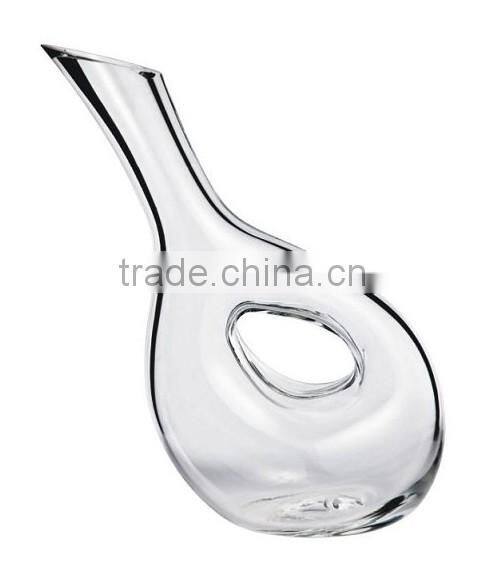 empty clear glass decanter bottles, Hot Selling Glass Decanter