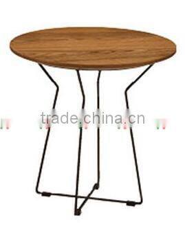 baking finish wire side table / wooden side table / sofa side table TA-828S