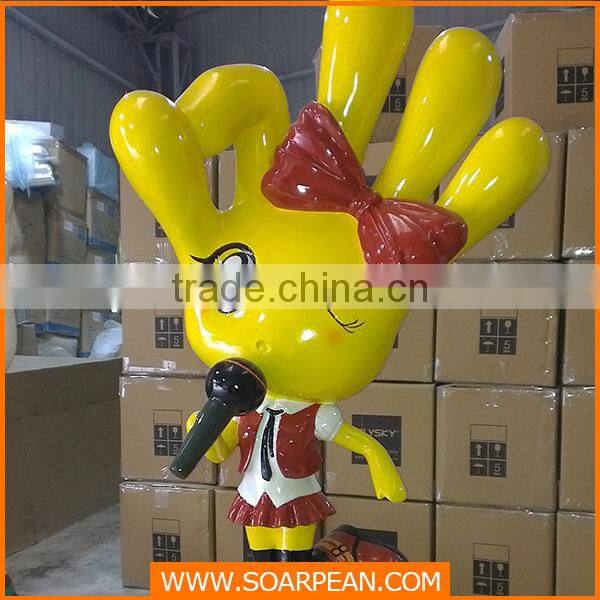 Fiberglass Kneeling Buddha Statue for sale