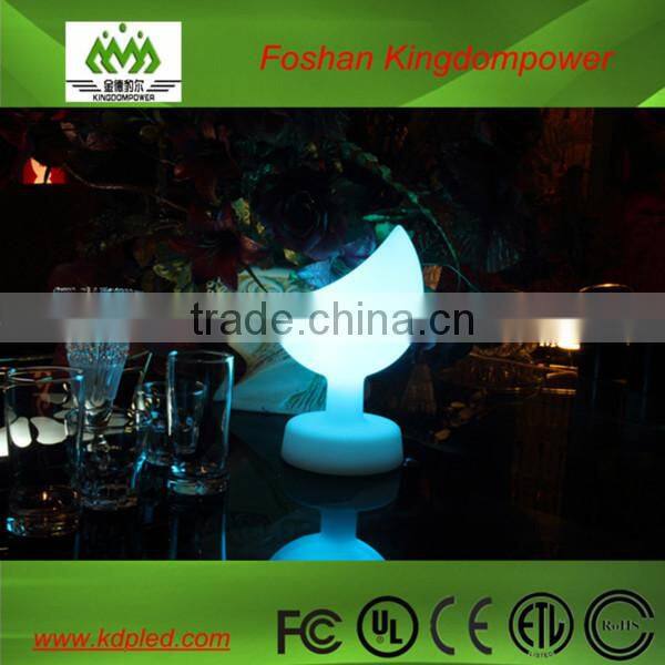 rechargeable battery plastic decorative led lamp