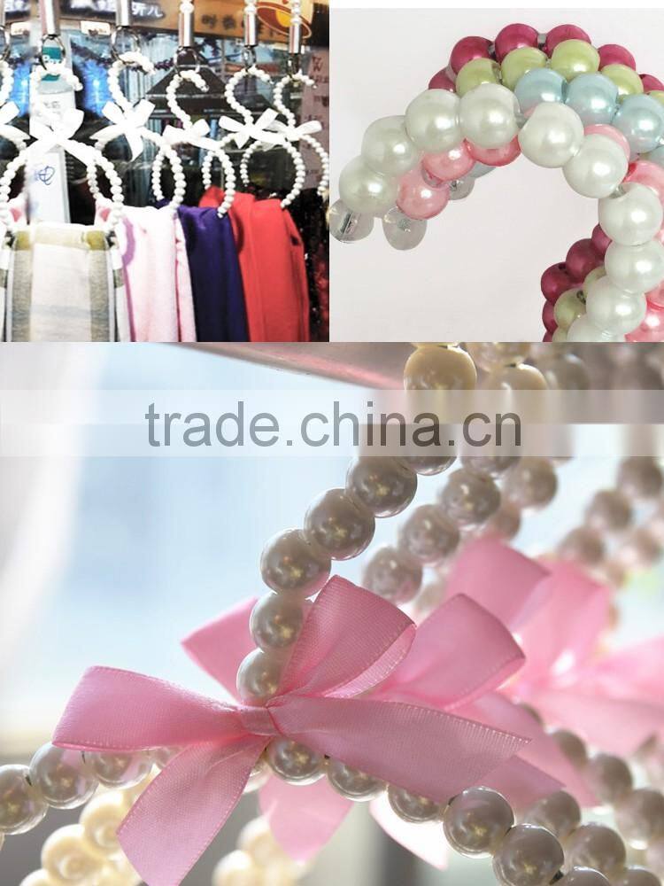 Pearl Scarf Hanging Racks Ties And Scarves Hanger Plastic Clothes Hangers