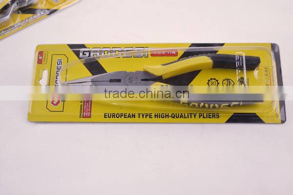Japan type carbon steel long nose pliers