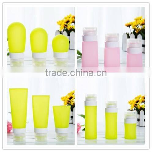 Personal Care Silicone Shampoo Liquid Dispenser Bottle Great Travel Accessory
