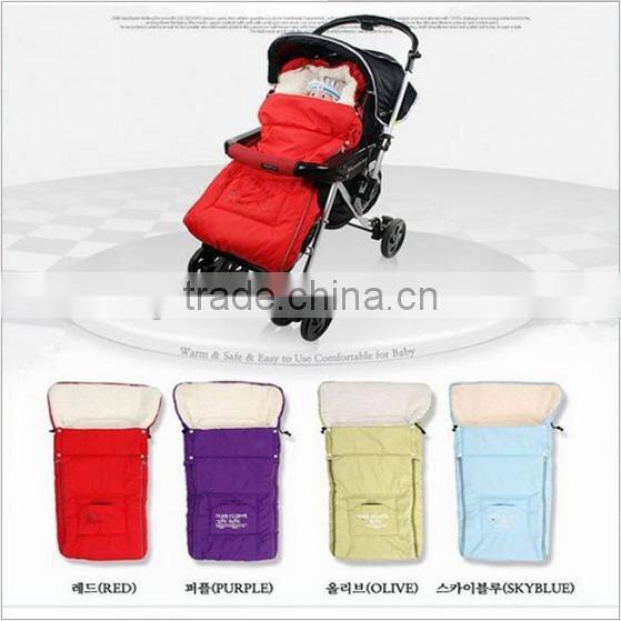 New Multi function baby sleeping bag Envelope type warm baby sleeping bag winter thick and cotton carts