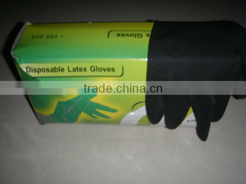 Disposable Powder Free Latex Textured Tattoo Gloves