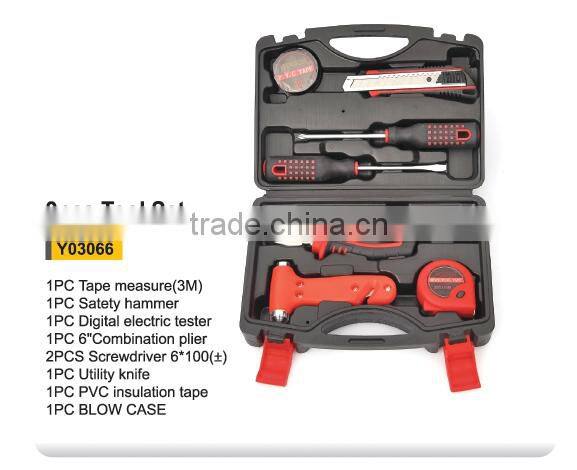 Y03066 9PCS home tool set