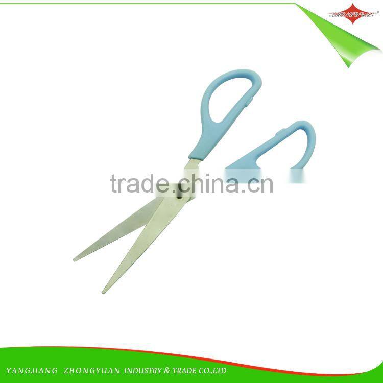 ZY-J7007 Student Scissor safety children high quality Paper scissors cutting stainless steel school office stationary