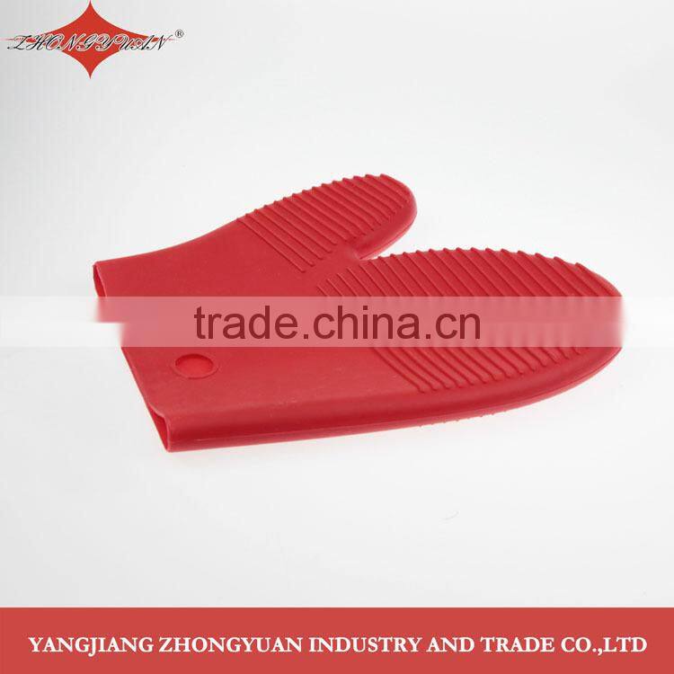 Silicone heat resistant oven and cooking glove best quality