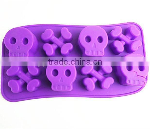 10116human skeleton halloween silicone mould