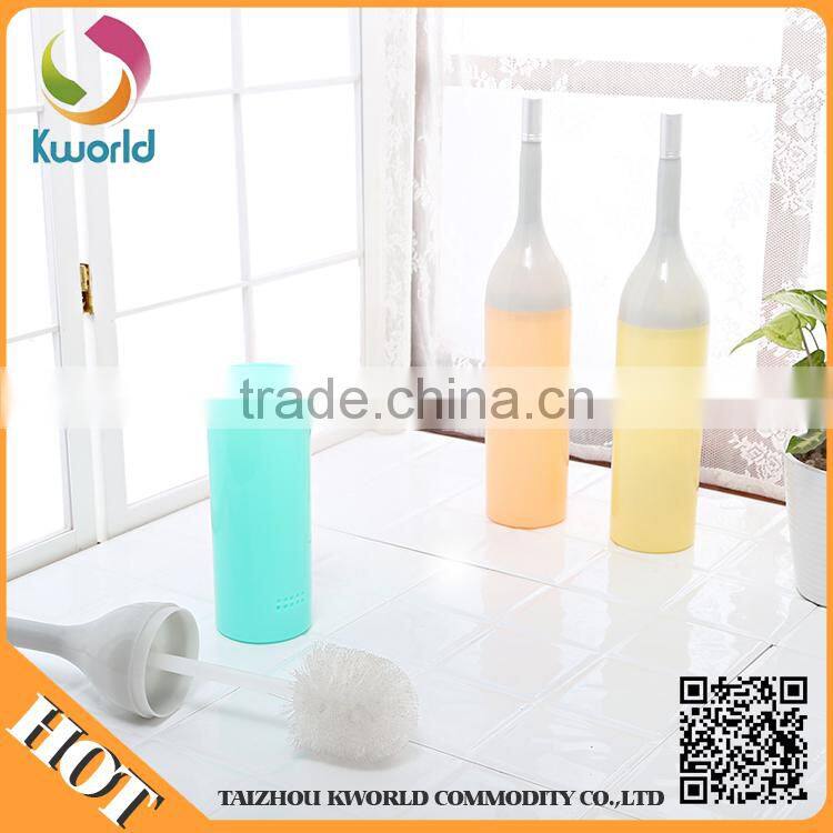 Low price guaranteed quality long handle plastic toilet brush