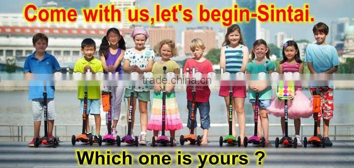 Kids 3 in 1 Multi-functional Lean to steer Kick Mini Scooter with Flashing Wheels