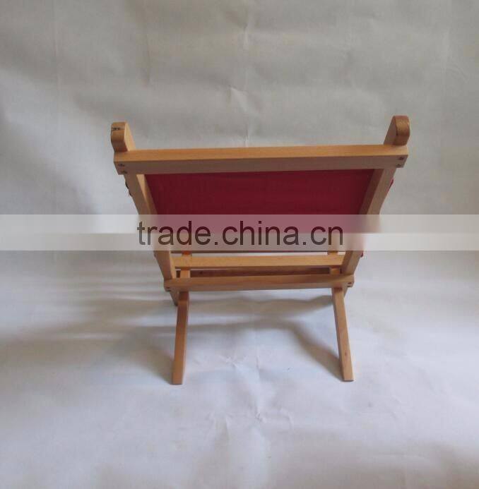 Qing dao Hot Sale Foldable Portable Beach Wood Folding Chair