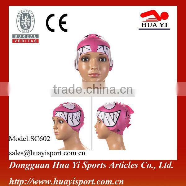 High Quality New Best Price Kids Cartoon Swim Cap Swim Hat