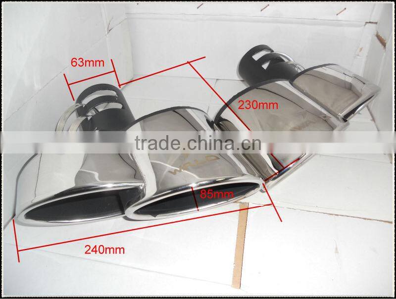 stainless exhaust catback for Benz c200