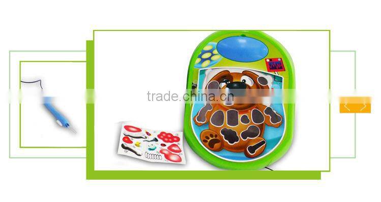 Hot sale kids educational games electric dog doctor toy