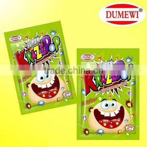 Fruit Flavored Pop Rocks Candy