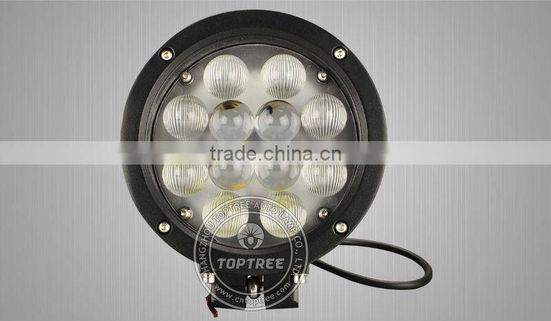 7 INCH 60W LED DRIVING WORK LIGHTS SPOT OFFROAD TRUCK 12V REPLACE HID