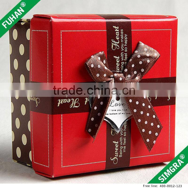 Square Cute Exquisite Gift Packing Box for Wedding
