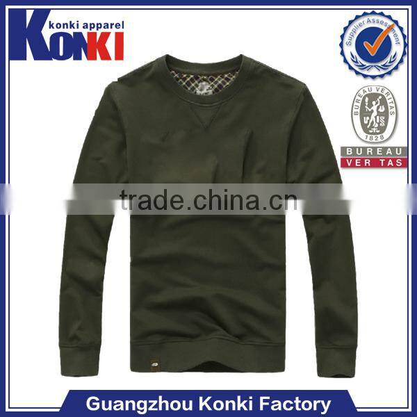 custom plain cotton men long sleeve logo tshirts