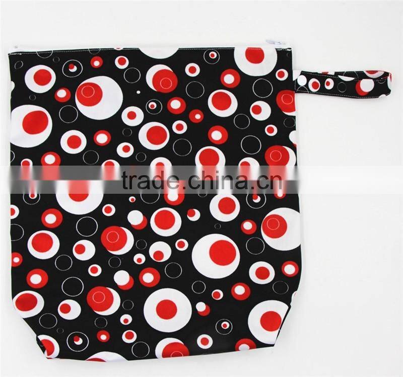 New Arrival Double-Laminated Multipurpose Wetbag Reusable Baby Diaper Nappy Bag