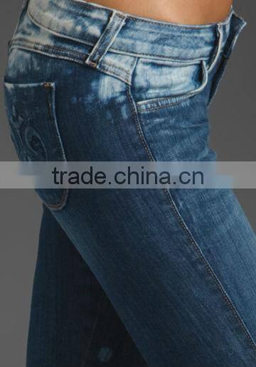 12PA007 Wash Blue Rain color pant,lastest design pant,2012design pants