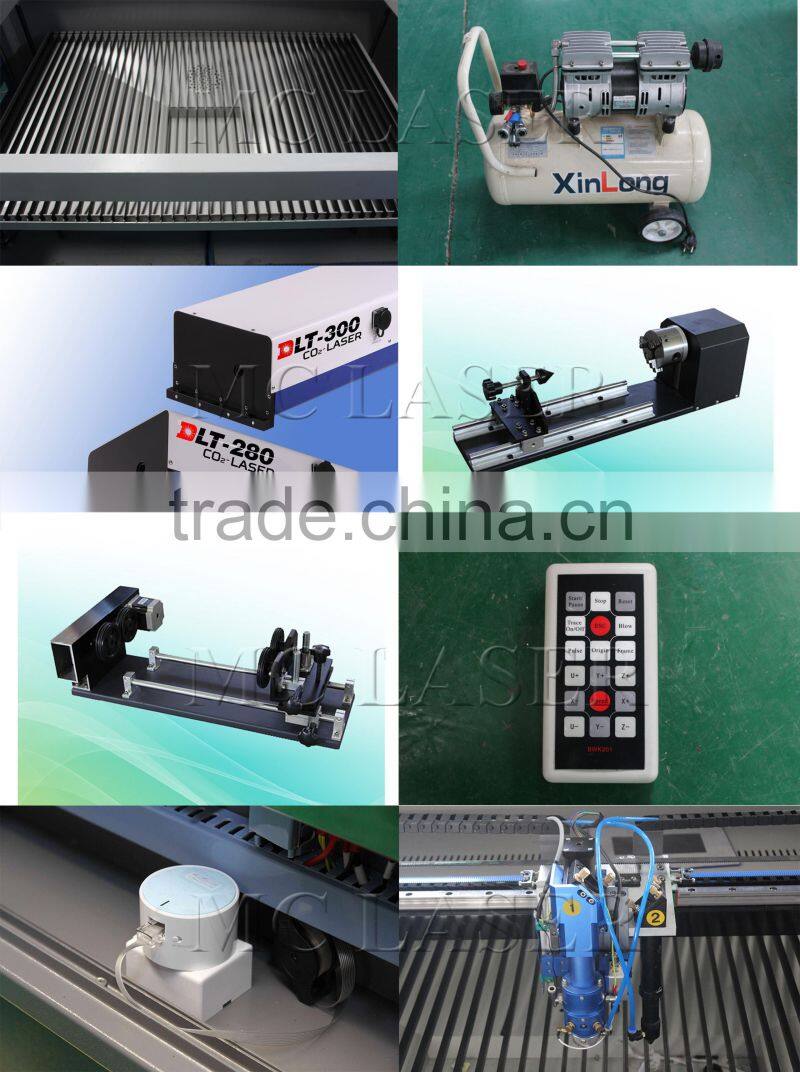 2mm stainless steel co2 sheet metal laser cutting machine price MC 1325