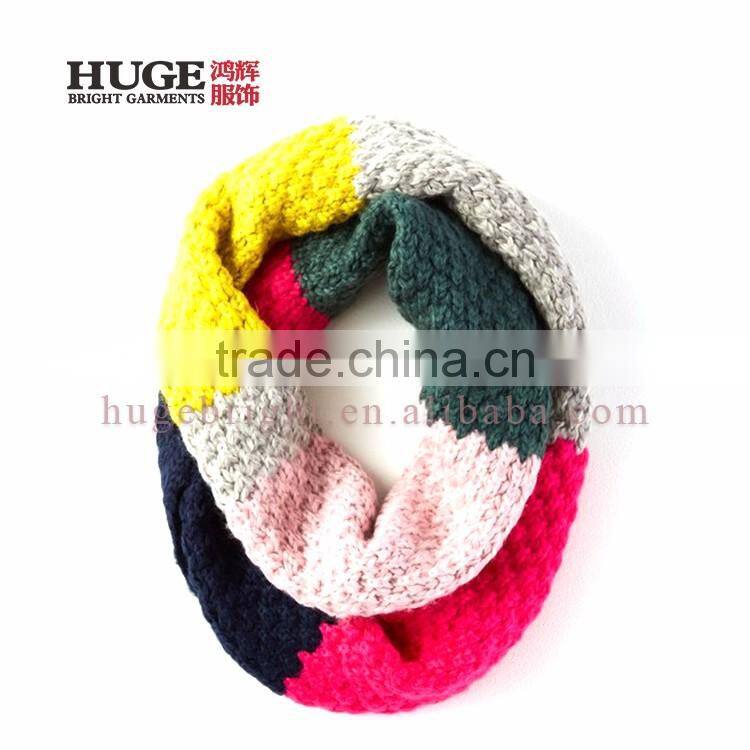 Custom Personalized Popular 100% Acrylic Big Knit Scarf