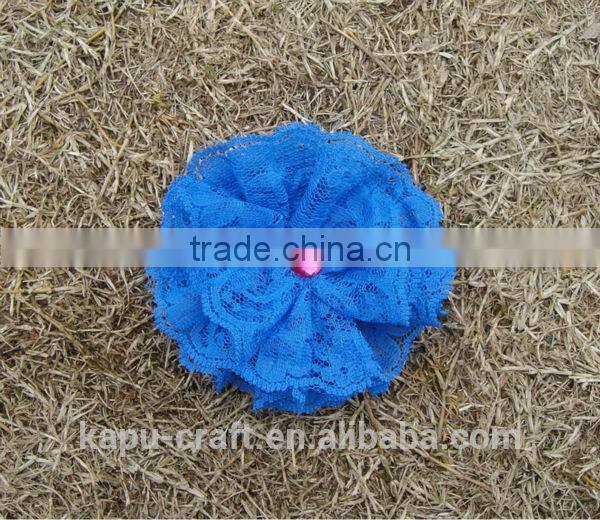 Wholesale hobby lobby handmade pink lace cheap artificial flower