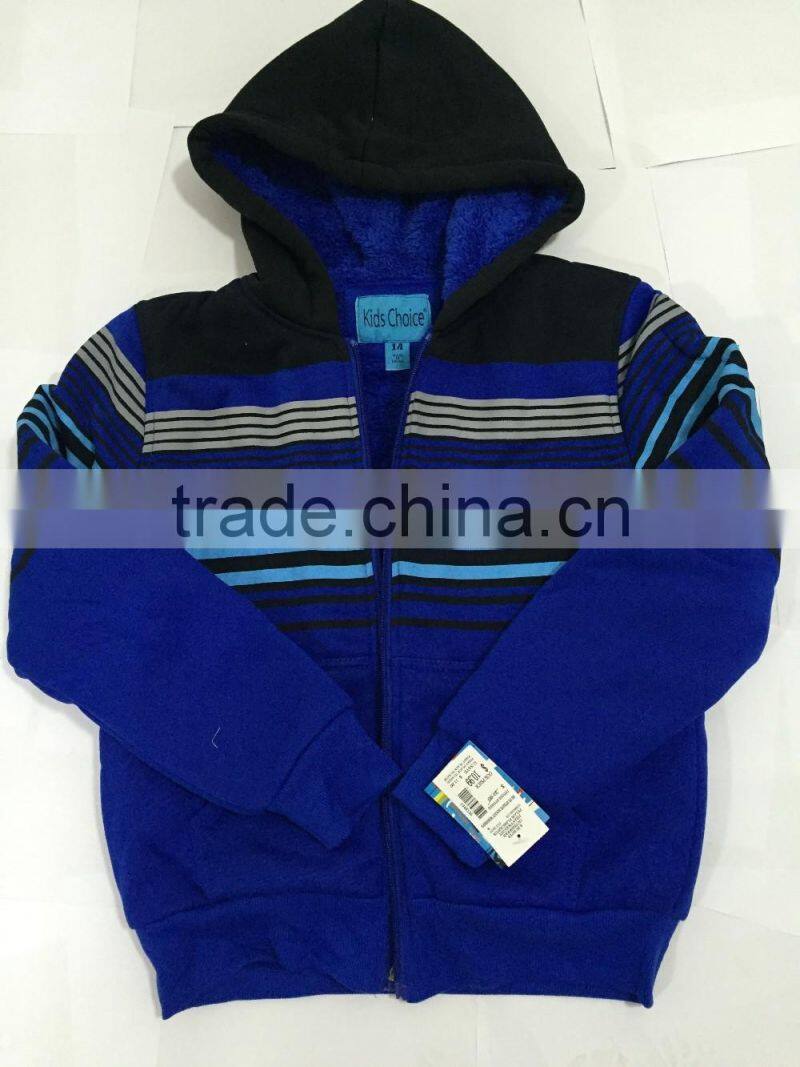 Children age Kids winter coat warm with hoody