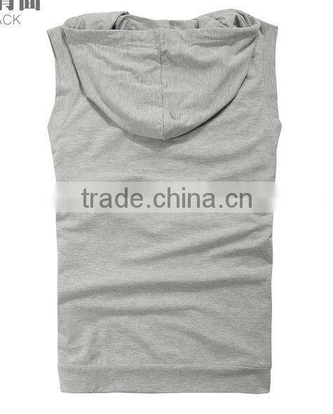 Fashionable men sleeveless muscle shirts