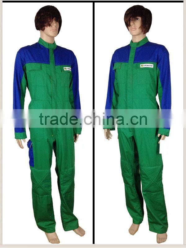 Custom industrial factory safety workwear fire retardant coverall