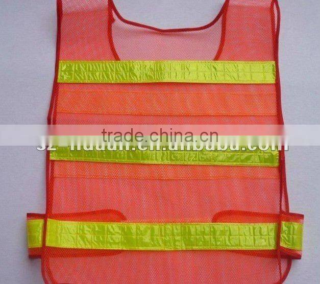 Fluorescent reflective safety clothes