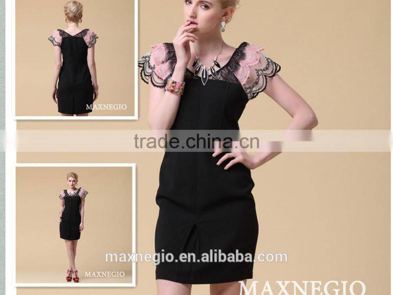 2015 hot sale simple cute casual short pencil dress