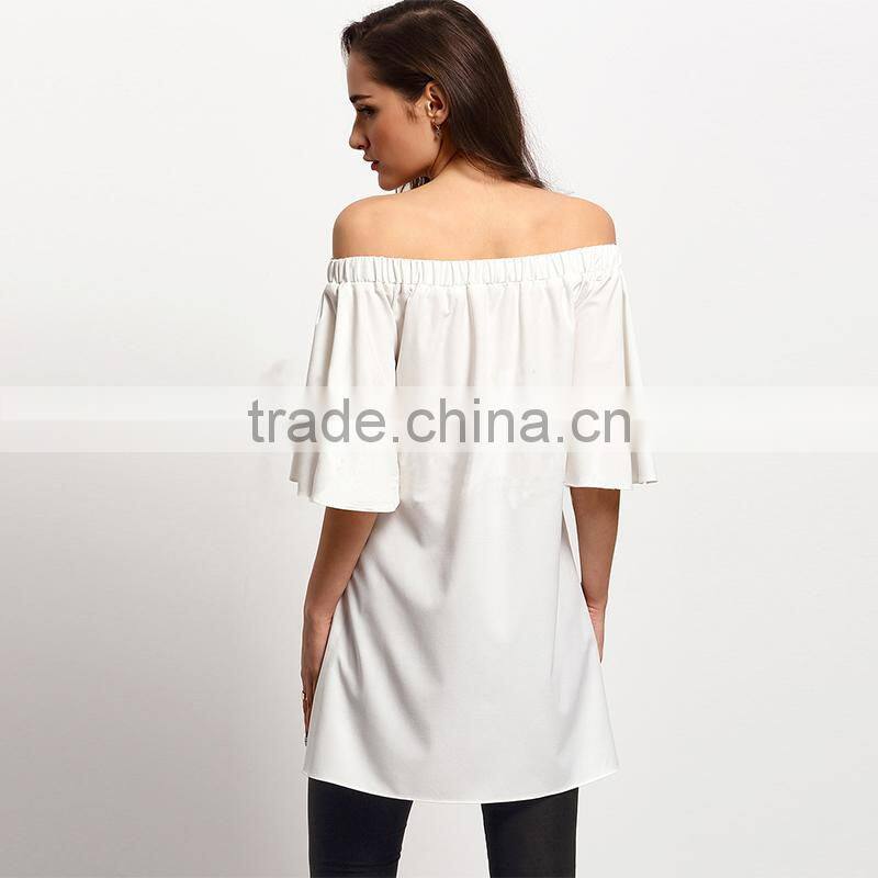 Maxnegio 2017 ladies off shoulder top women plus size clothing