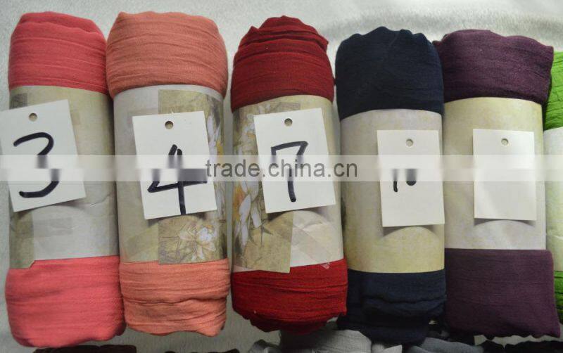 2016 hot popular plain Modal fiber voile lady soft fluffy rayon viscose scarf shawl 26colors stock