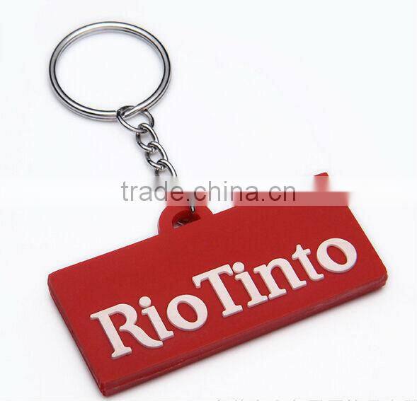 enamel red heart keychain jewelry pink ribbon breast cancer custom logo keychain jewelry