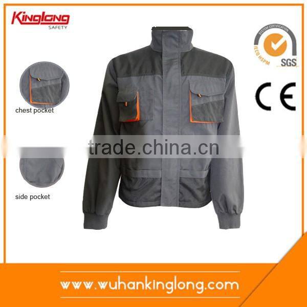 Hot sell stand collar quilted fashion jacket